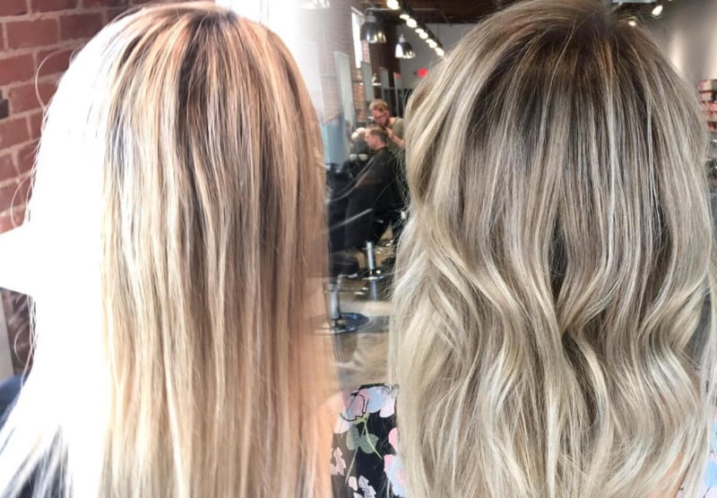Hairbrained Before and After