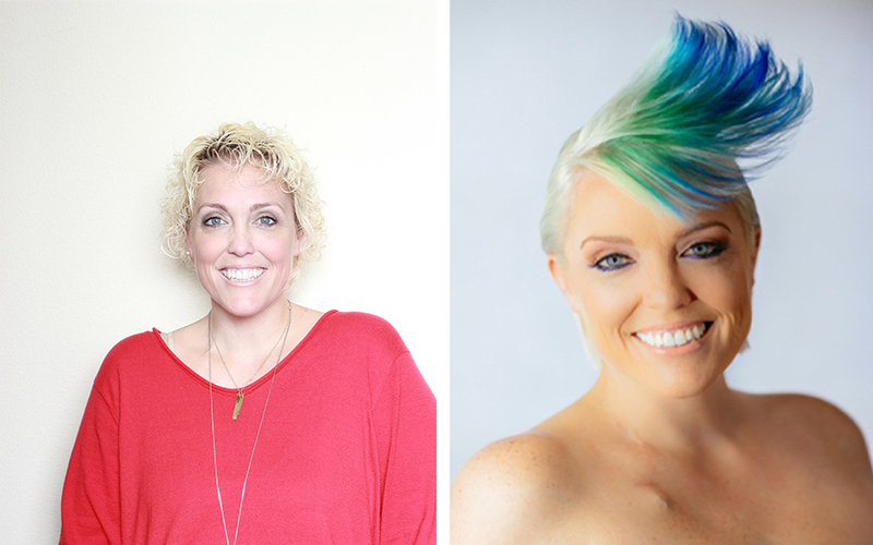 Transformation: Post-Chemo Hair to Fighting Flame of Color | American Salon