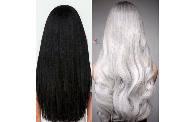 Color How-To: Natural Black to Silver Platinum | American Salon