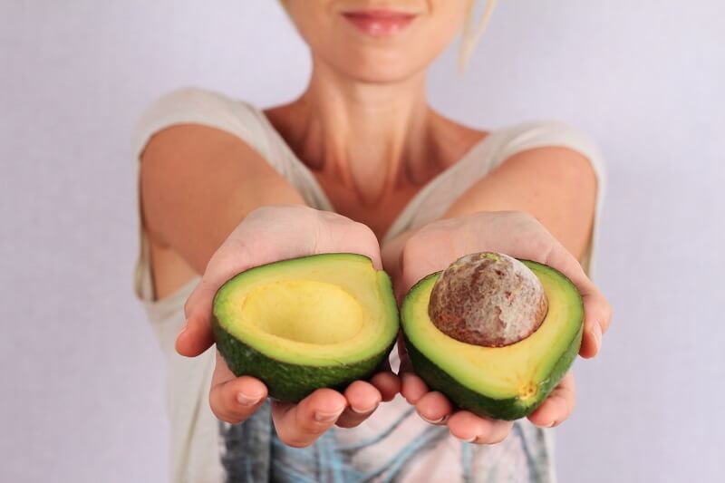 Foods like avocado can help keep skin healthy throughout the fall and winter months