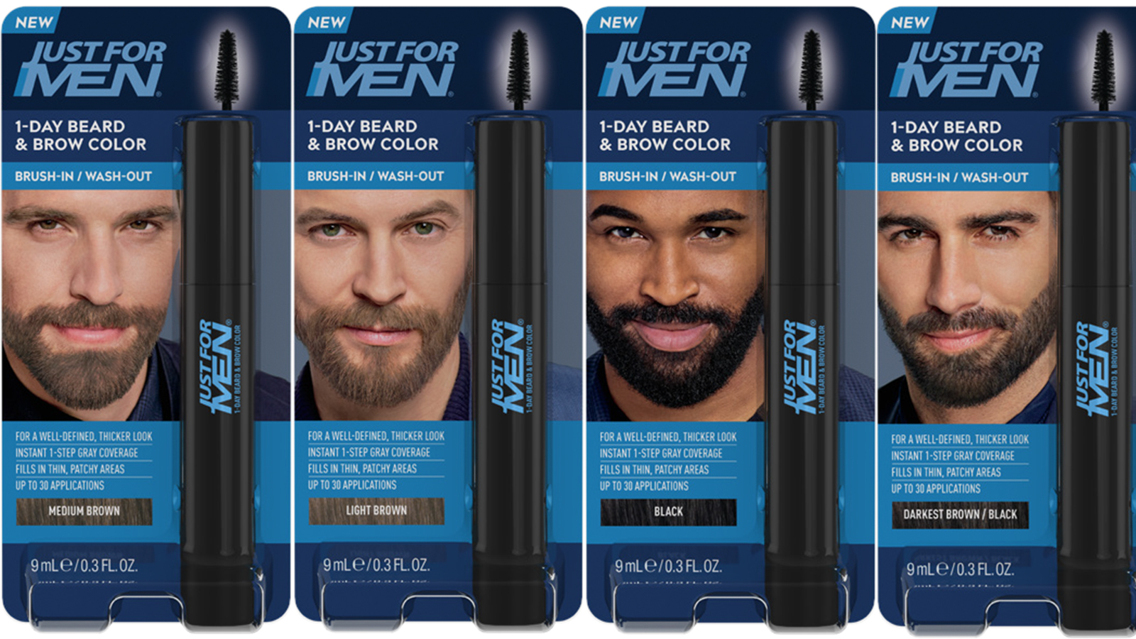 Just For Men Beard  Brow Color
