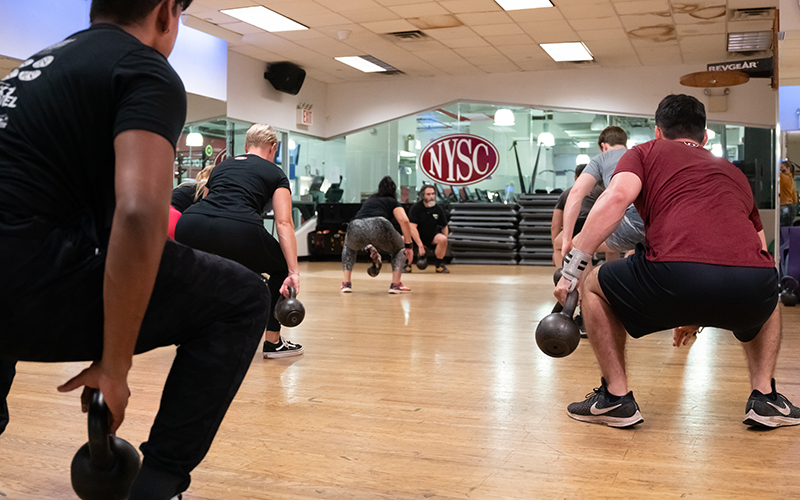 Kettlebell Concepts class at New York Sports Club