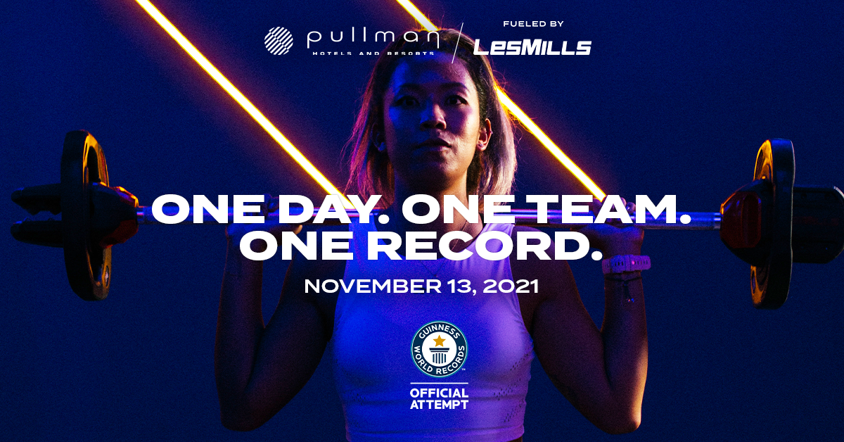 Pullman & Les Mills set out to host the world's largest virtual