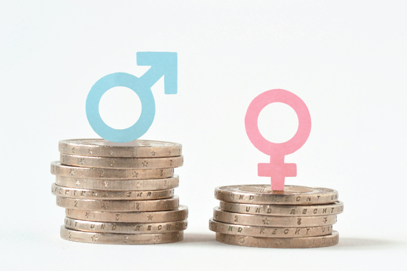 Equal Pay stock photo 