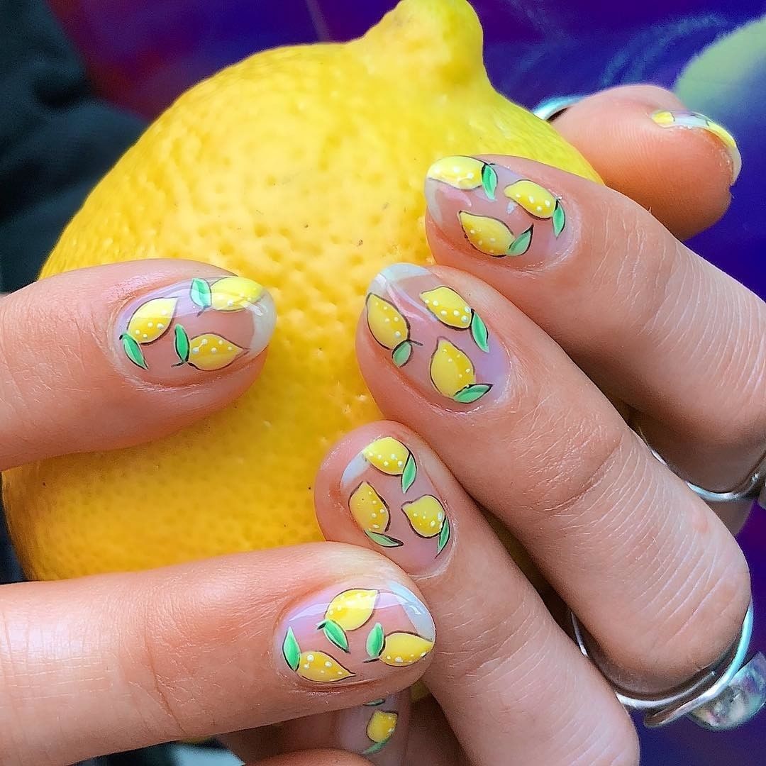 Lemonade Nails