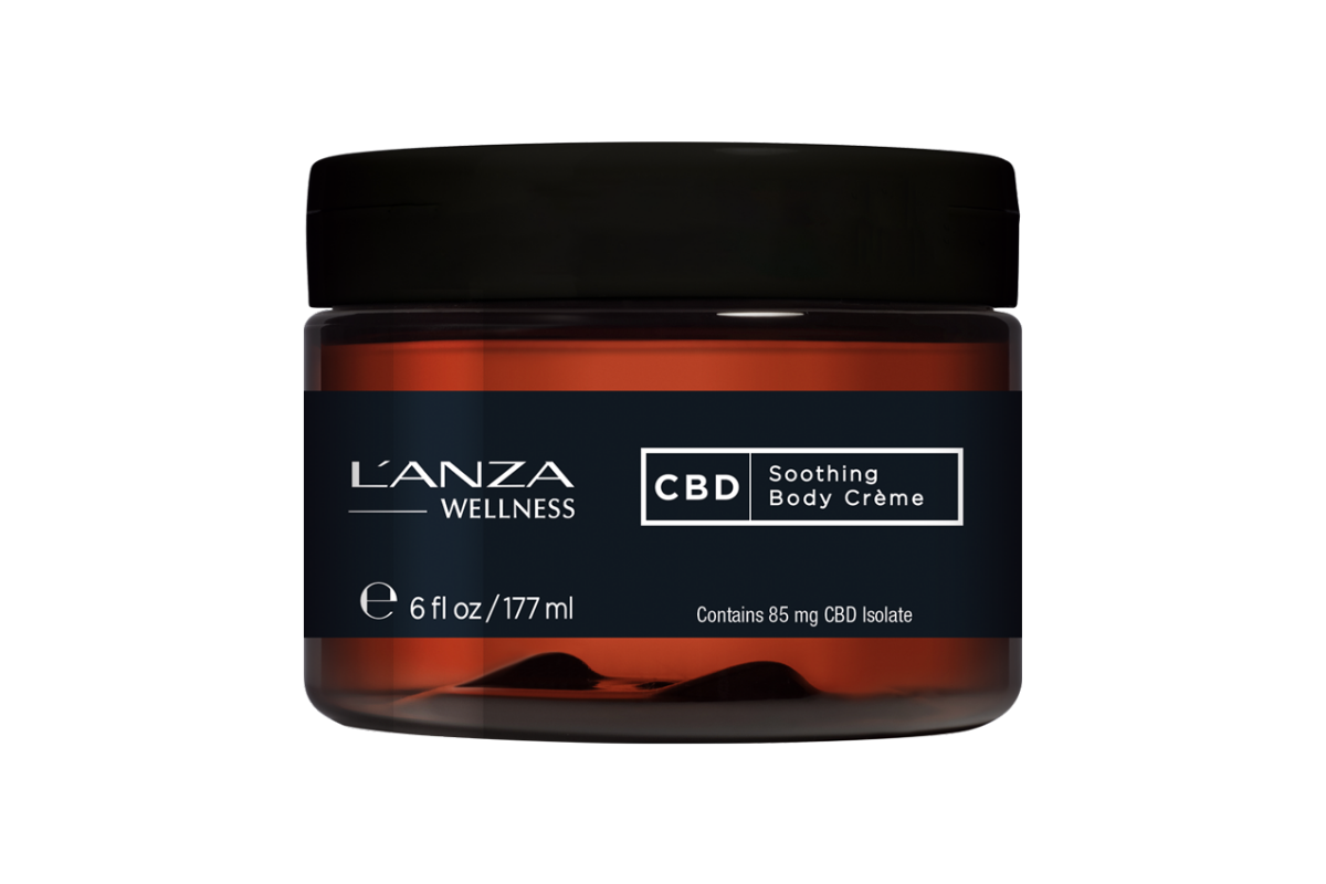 CBD soothing body cream from Lanza