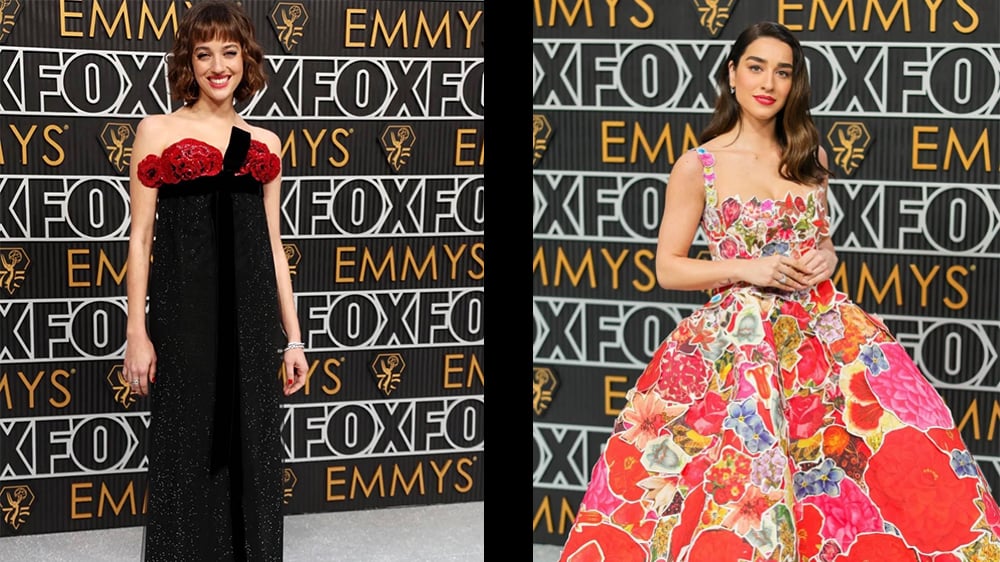 Beatrice Granno and Simona Tabasco at the 2024 Emmys