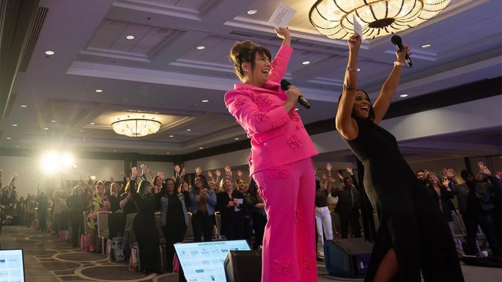 Beauty Gives Back co-founders Julie Hightower R and Mireya Villarreal