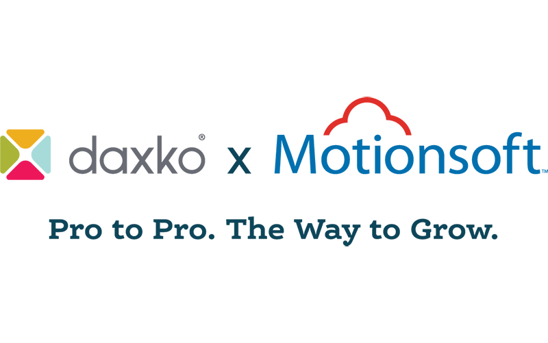 Motionsoft and Daxko logos