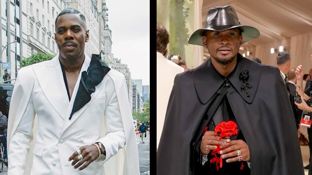 Colman Domingo and Usher at the 2024 Met Gala