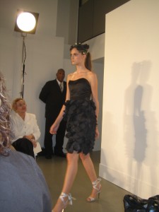 A look from the Behnaz Sarafpour show