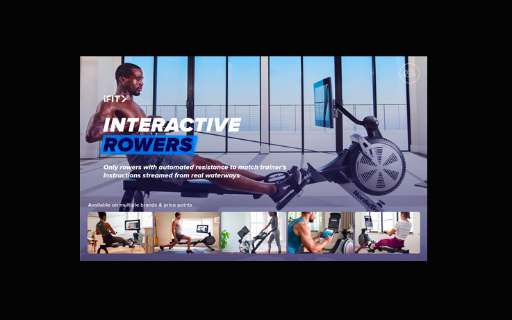 iFIT interactive rowers