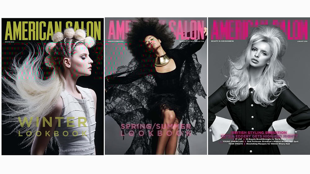 American Salon Lookbook covers