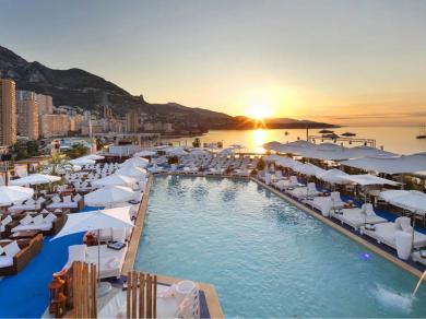 Fairmont Monte Carlo pool