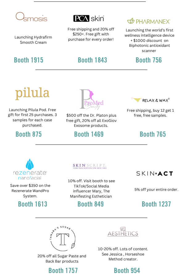 Beauty and IECSC Las Vegas Show Specials
