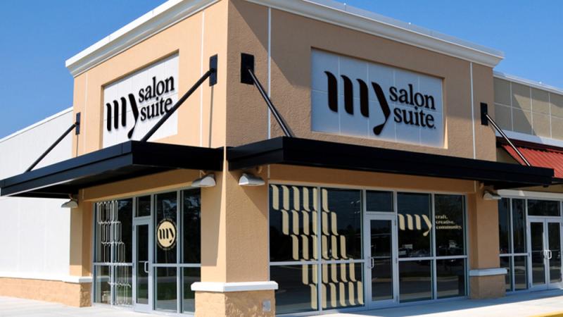 My Salon Suite's new branding.