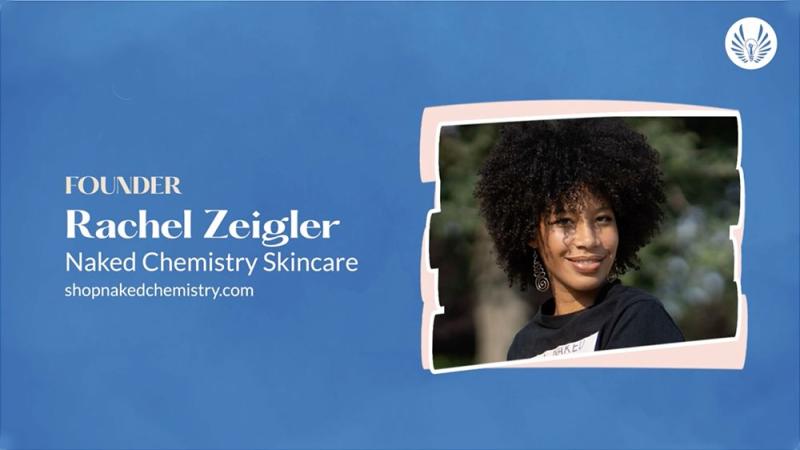 Rachel Zeigler, owner of Naked Chemistry Skincare
