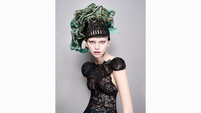 Efi Davies Kalopsia Collection model