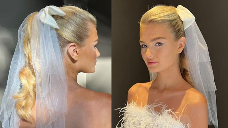 How to create bridal hairstyles - Bridal Ponytail