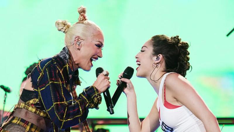 Gwen Stefani and Olivia Rodrigo Coachella 2024