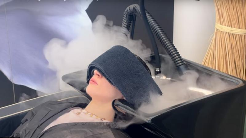Headspa treatment by Gamma and Bross