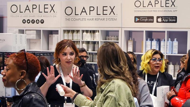 Olaplex is one of the exhibitors at the International Beauty Show - New York