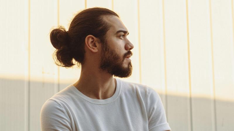 Jim Shaw - Man Bun