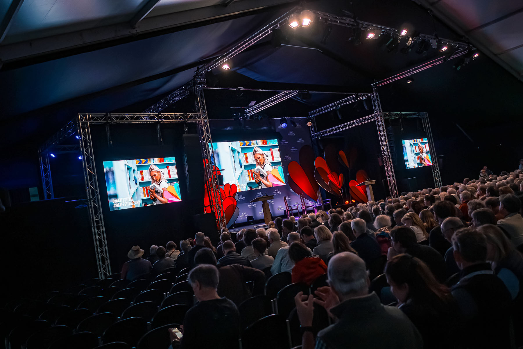 CPL Supplies LED Screens for 2022 Hay Festival1