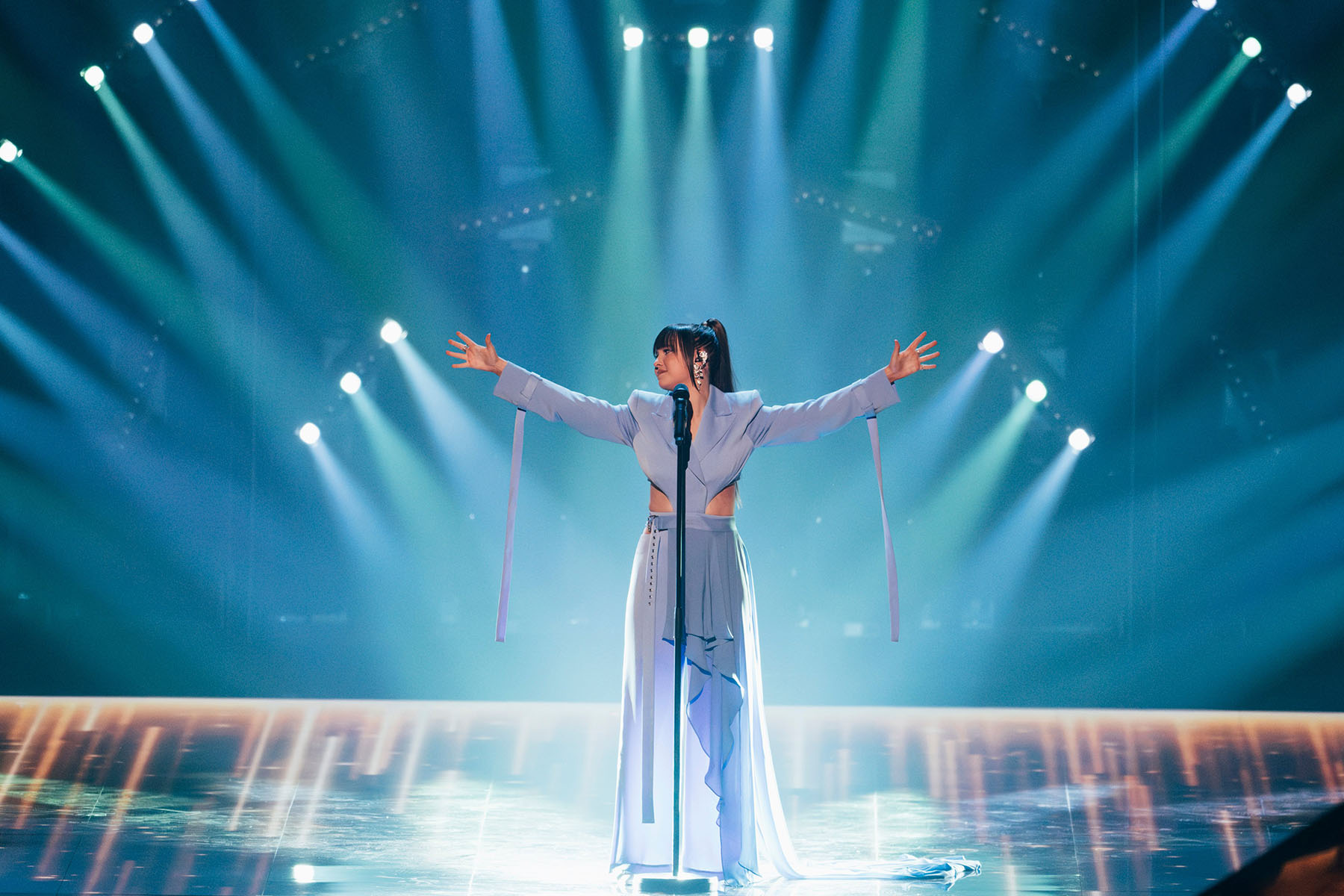 Over 600 Robe Moving Lights help Dazzle at 2023 Eurovision Sing Contest6