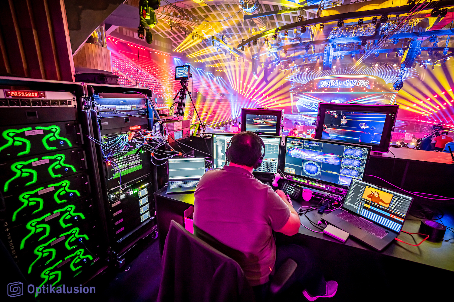 Junior Eurovision video control center