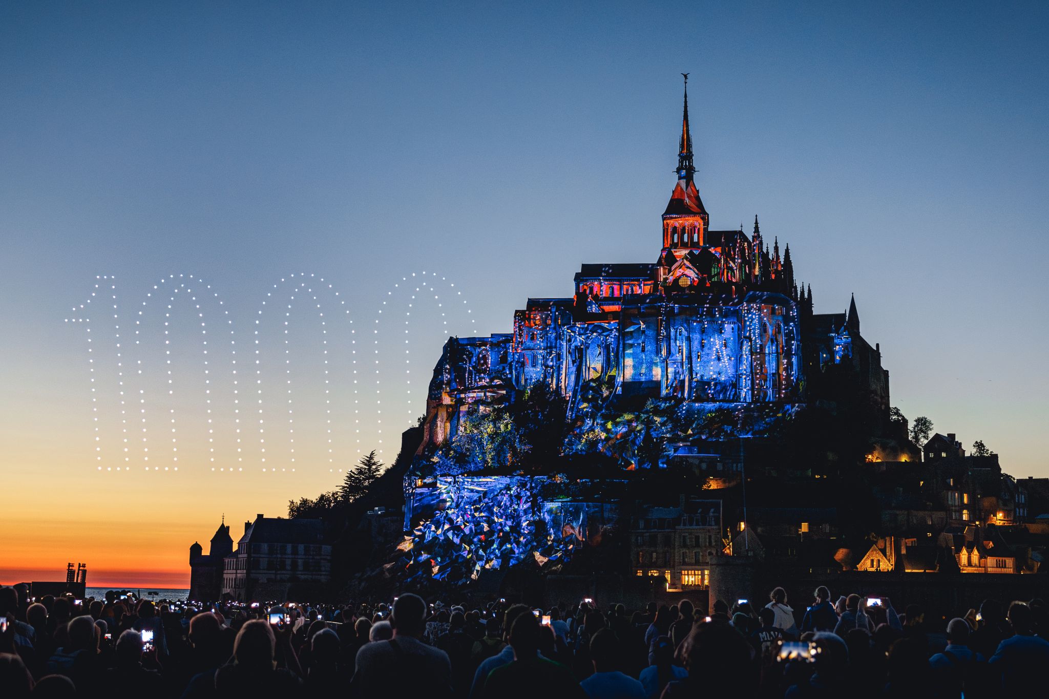 Mapping on the Mont-Saint-Michel with Modulo Player