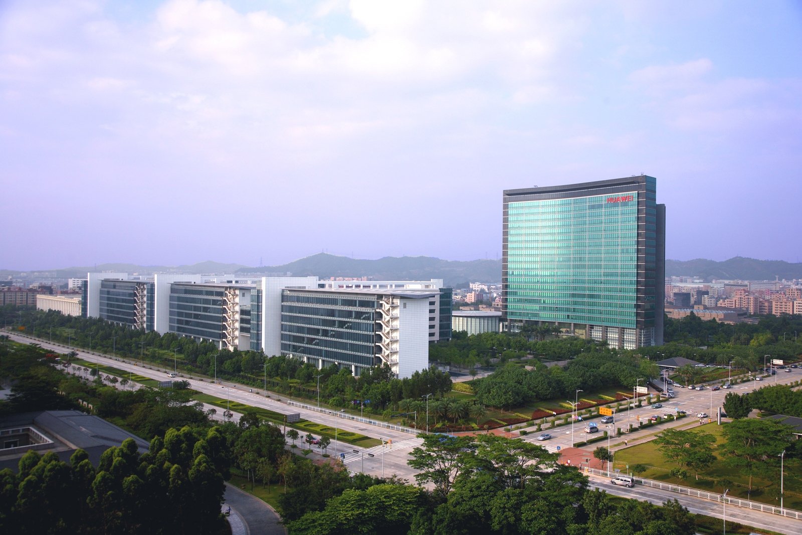 Huawei HQ building China