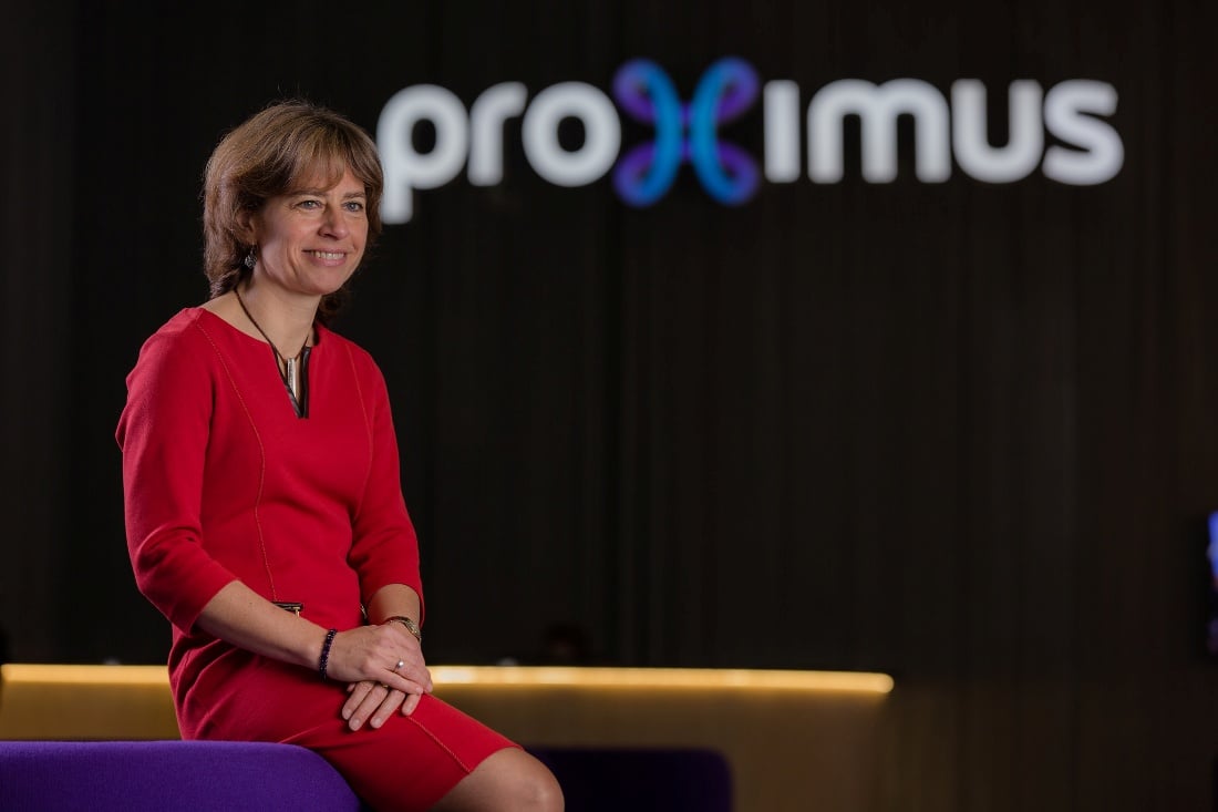 Dominique Leroy CEO of Proximus