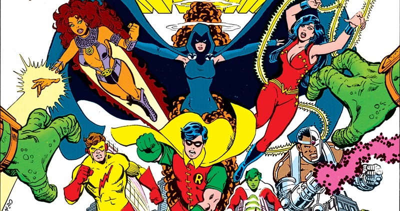 Warner Bros DC Titans super heroes DC Comics