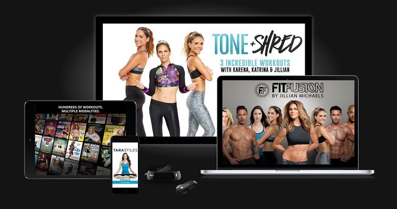 FitFusion with Jillian Michaels is a multiplatform streaming fitness program
