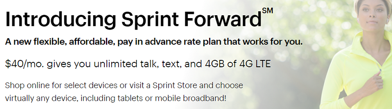 Sprint Forward prepaid Sprint