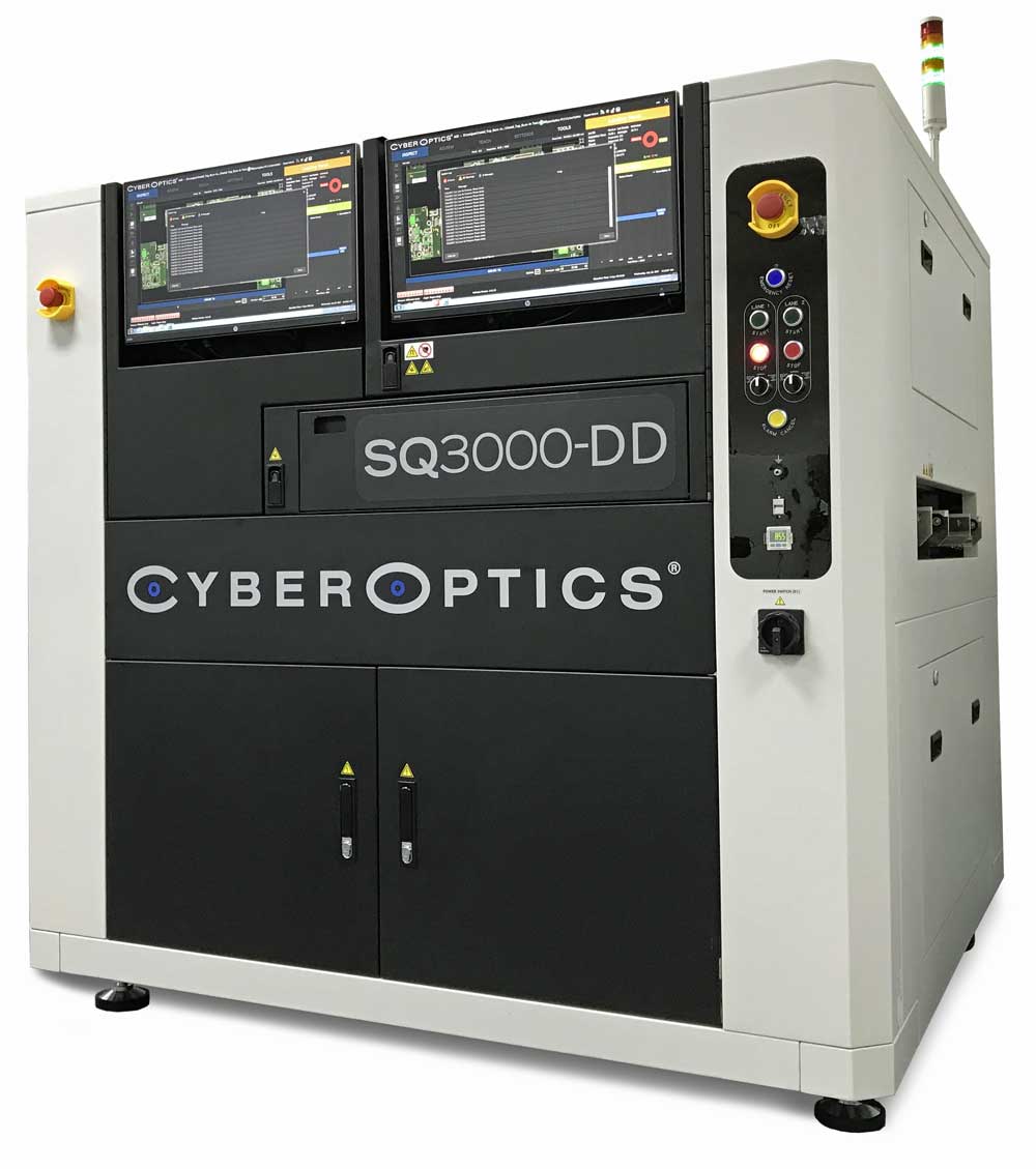 SQ3000-DD 3D automated optical inspection AOI system 