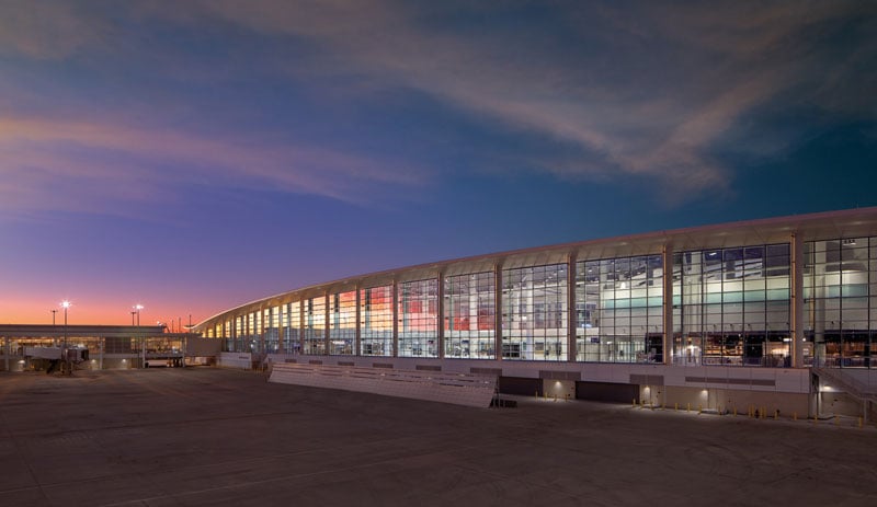 New terminal at New Orleans Airport