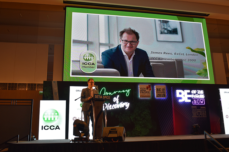 ICCA President James Rees delivered Keynote Address at the inaugural ICCA Asia Pacific Summit 2019