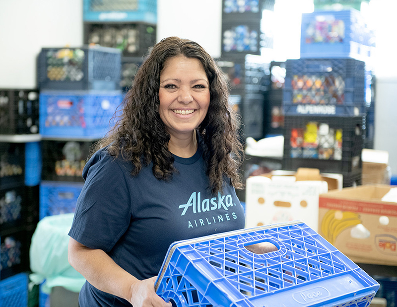 Alaska Airlines launches MillionMealsChallenge to feed families in need
