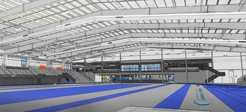 The New Virginia Beach Sports Center is the newest and largest indoor sports center on the East Coast