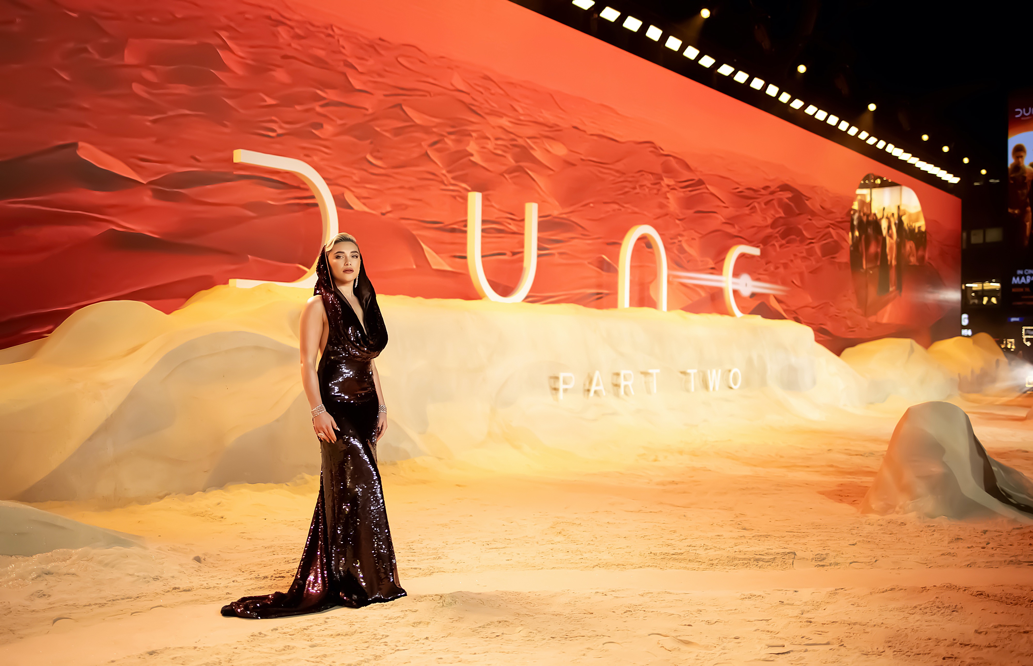 IPS Uses 200 Square Meters of CHAUVET Professional REM 3IP Screens at Dune Part Two World Premiere