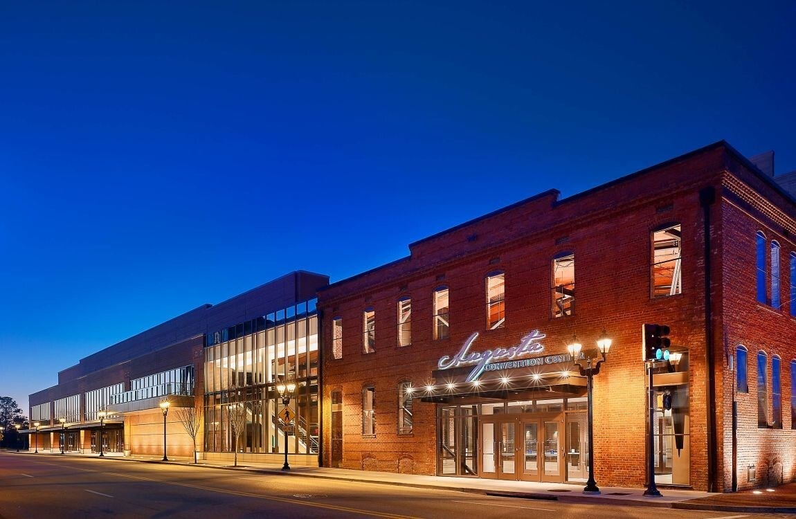 Augusta Convention CenterOutsidenightAugusta Georgia