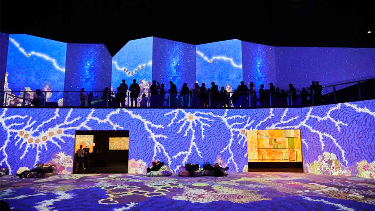 The Lume Melbourne digital art gallery at Melbourne Convention and Exhibition Centre