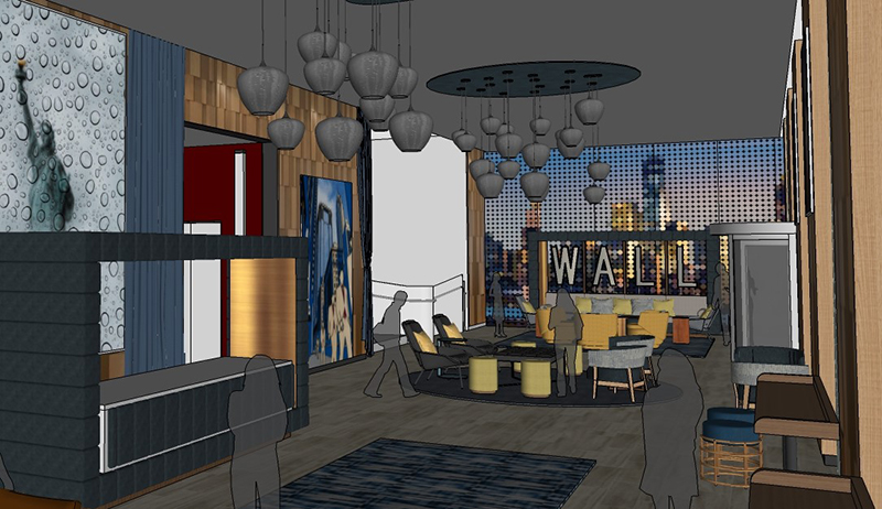 Hyatt Centric Wall Street New York rendering