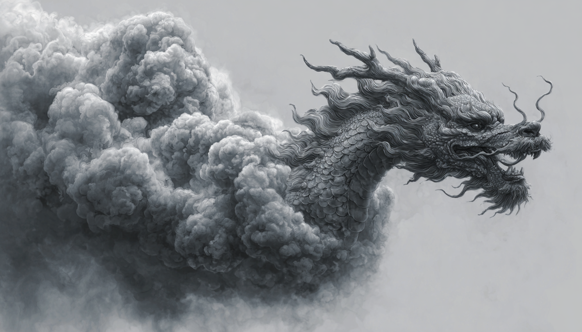 Chinese cloud dragon