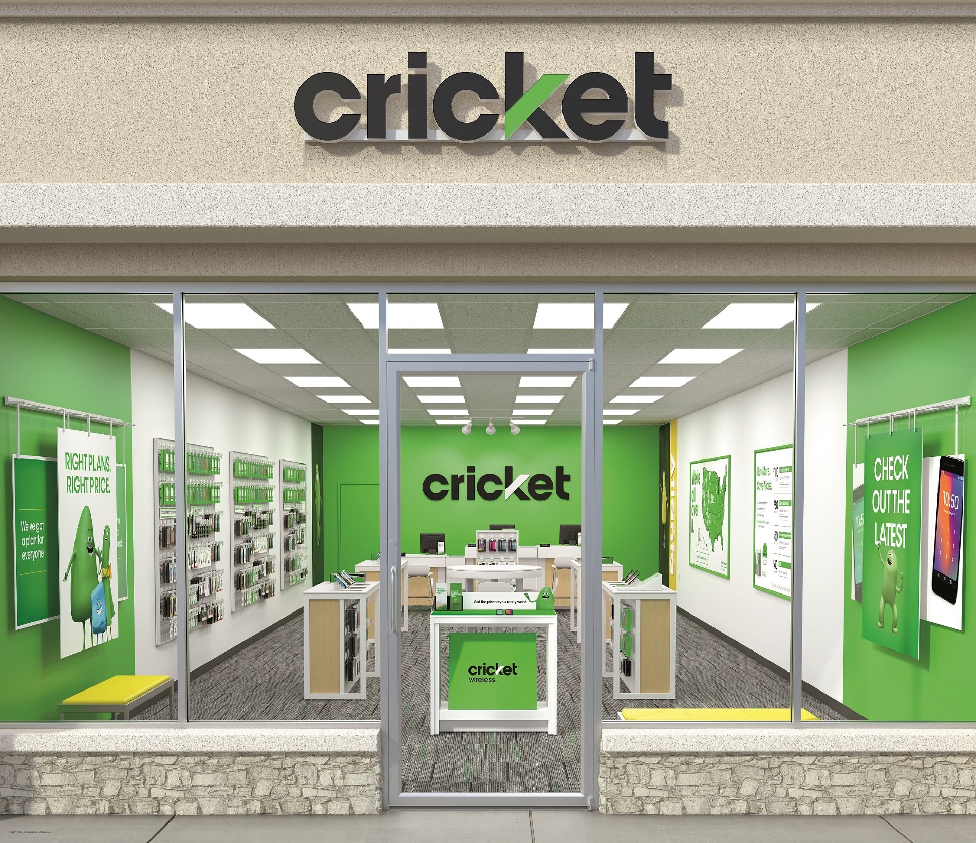 Cricket prepaid store