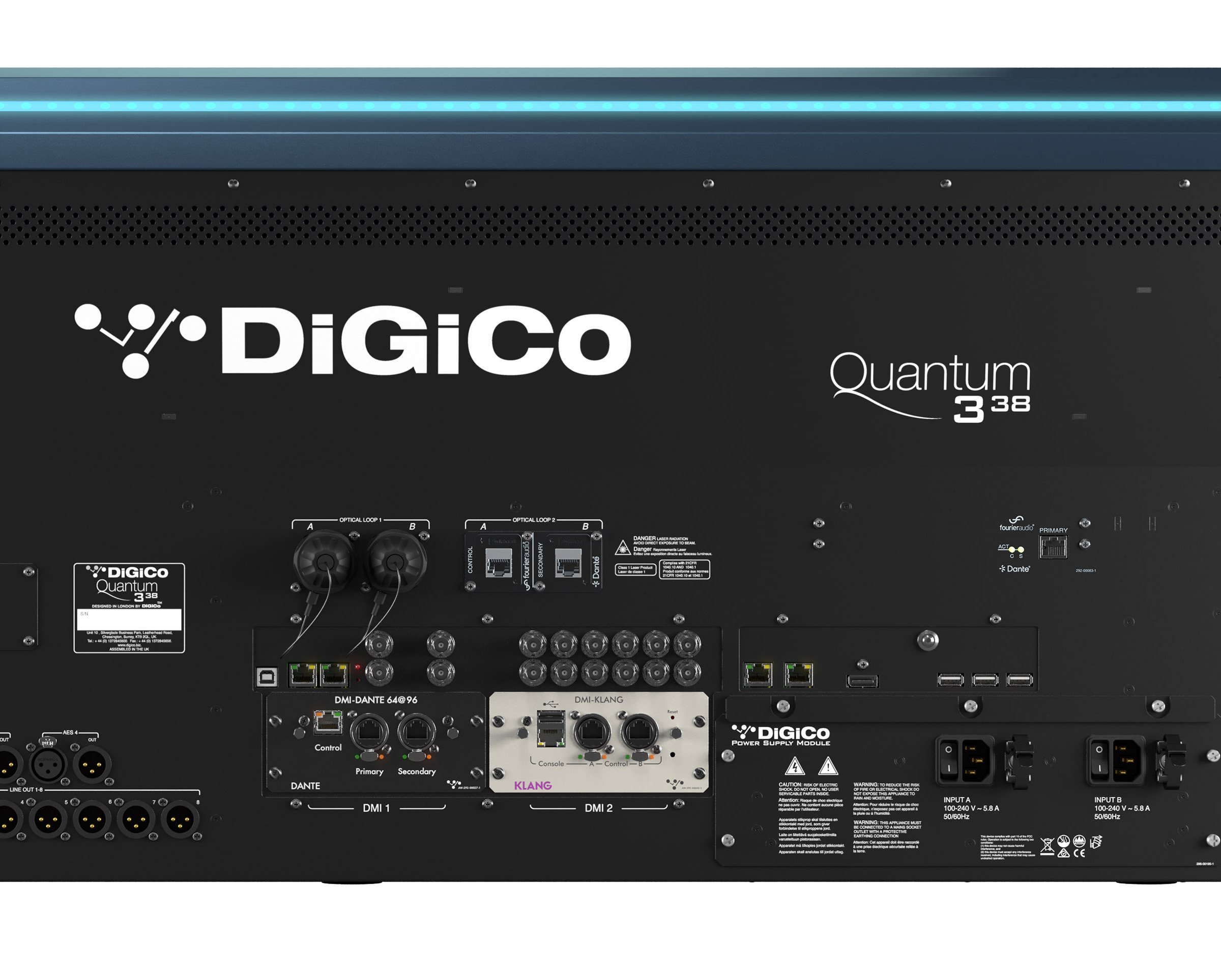 DiGiCo Q338 with FIC