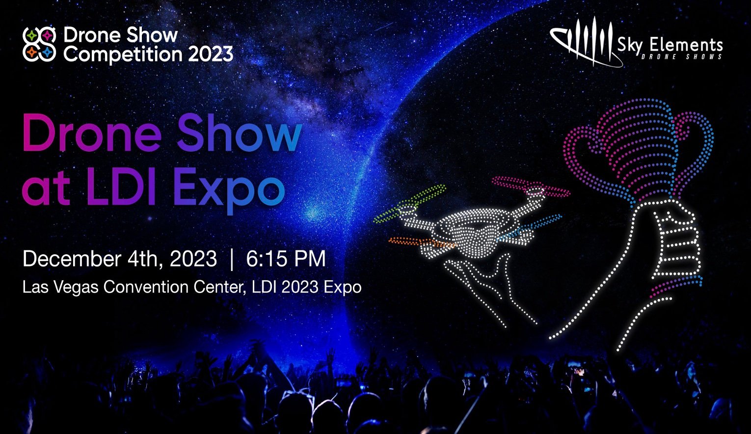 Drone Show at LDI 2023