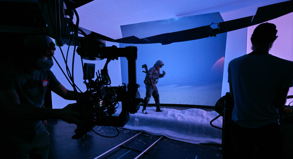 Disguise ROE Virtual Production Stage - where Disguise trains cinematographers